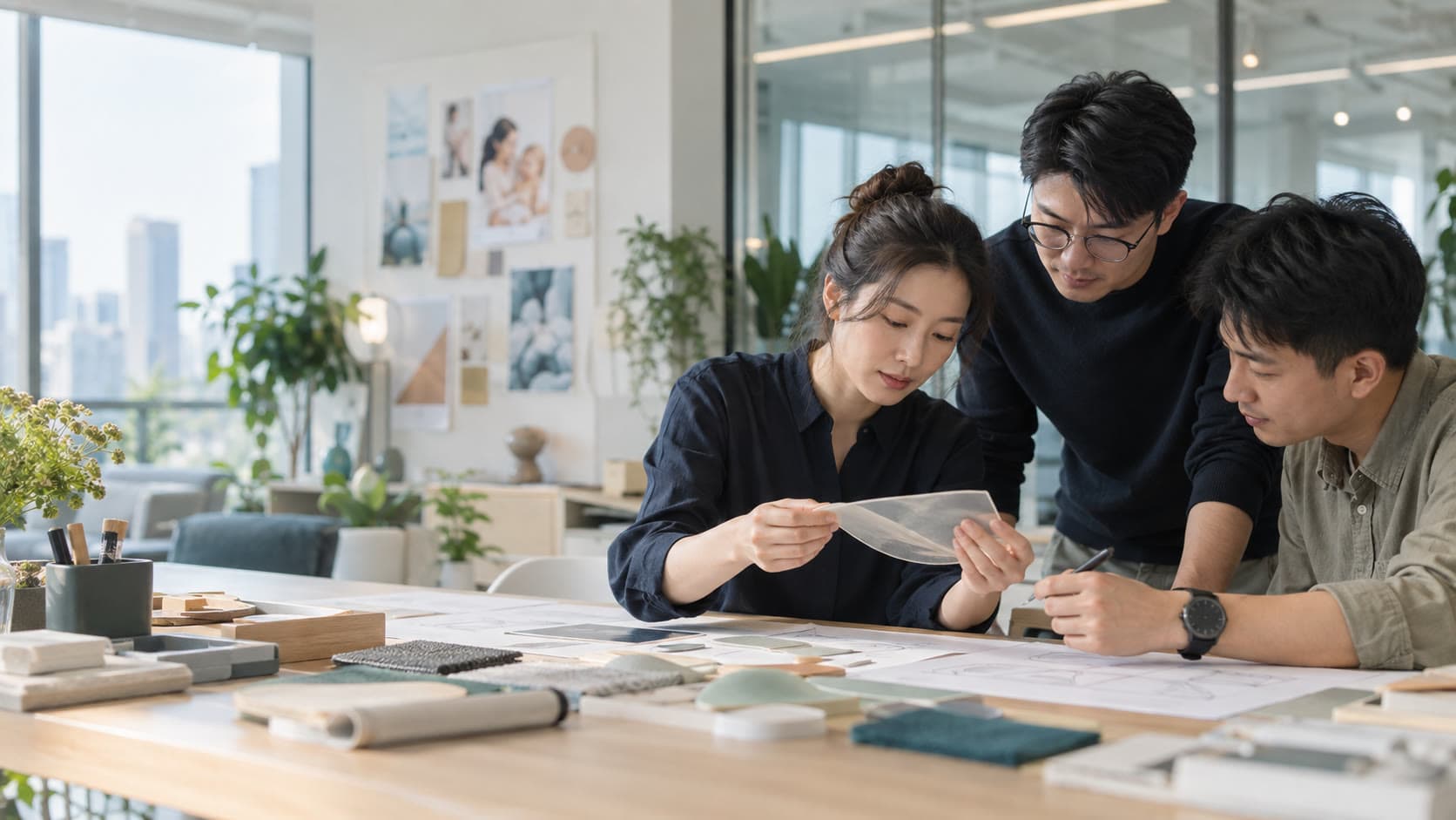 高柔科技产品研发团队场景图